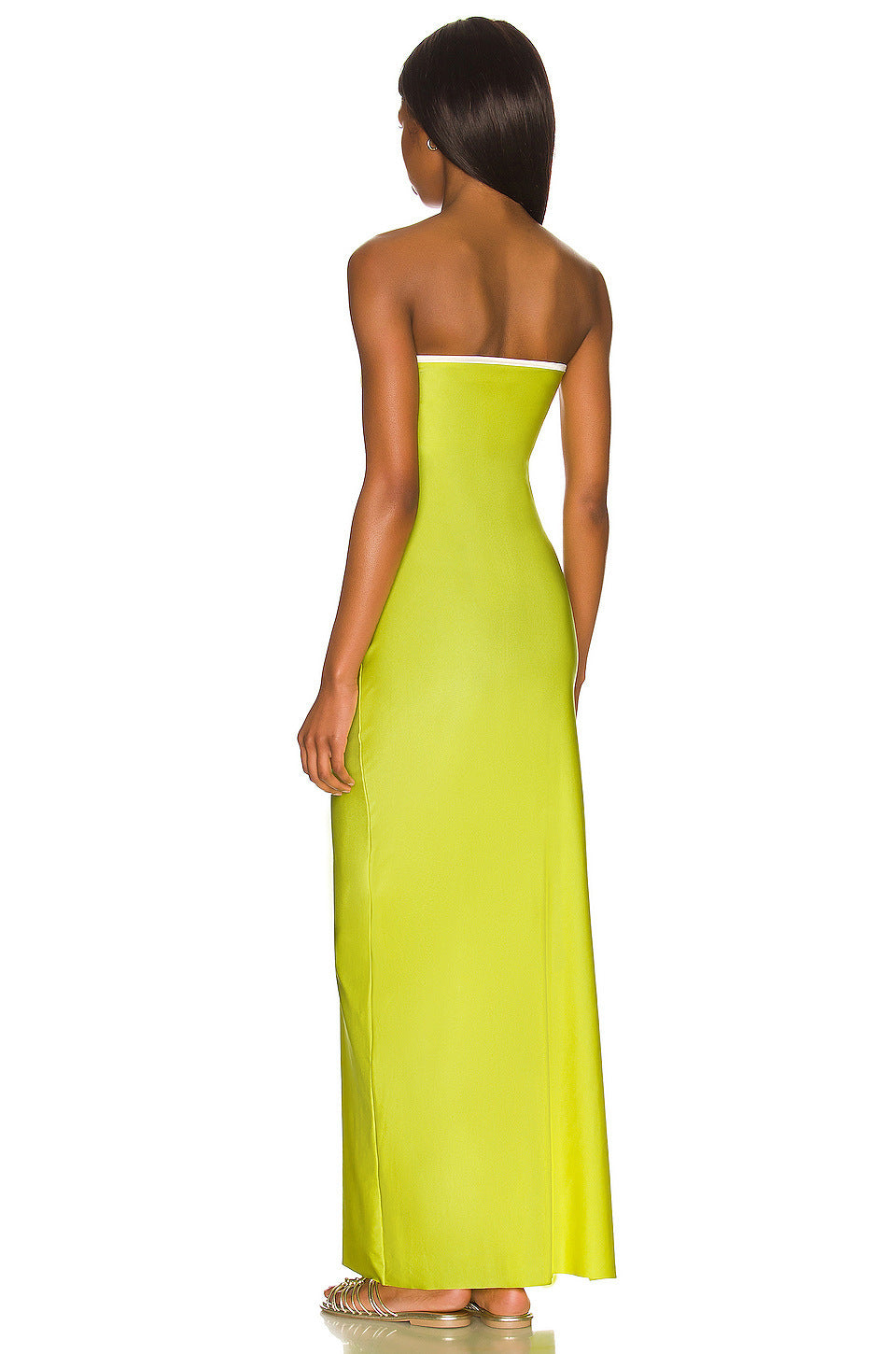 Women's Backless Mid-length Split Skirt