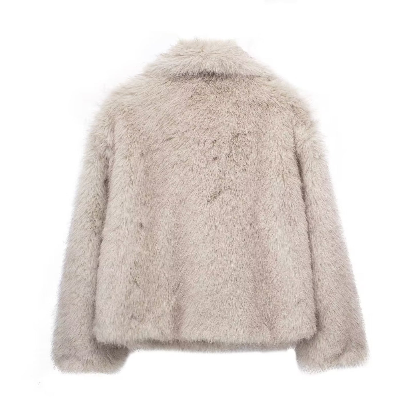 Women's Toka Fox Fur Jacket Women's Autumn And Winter Furry Fur Clothing Coat Imitation